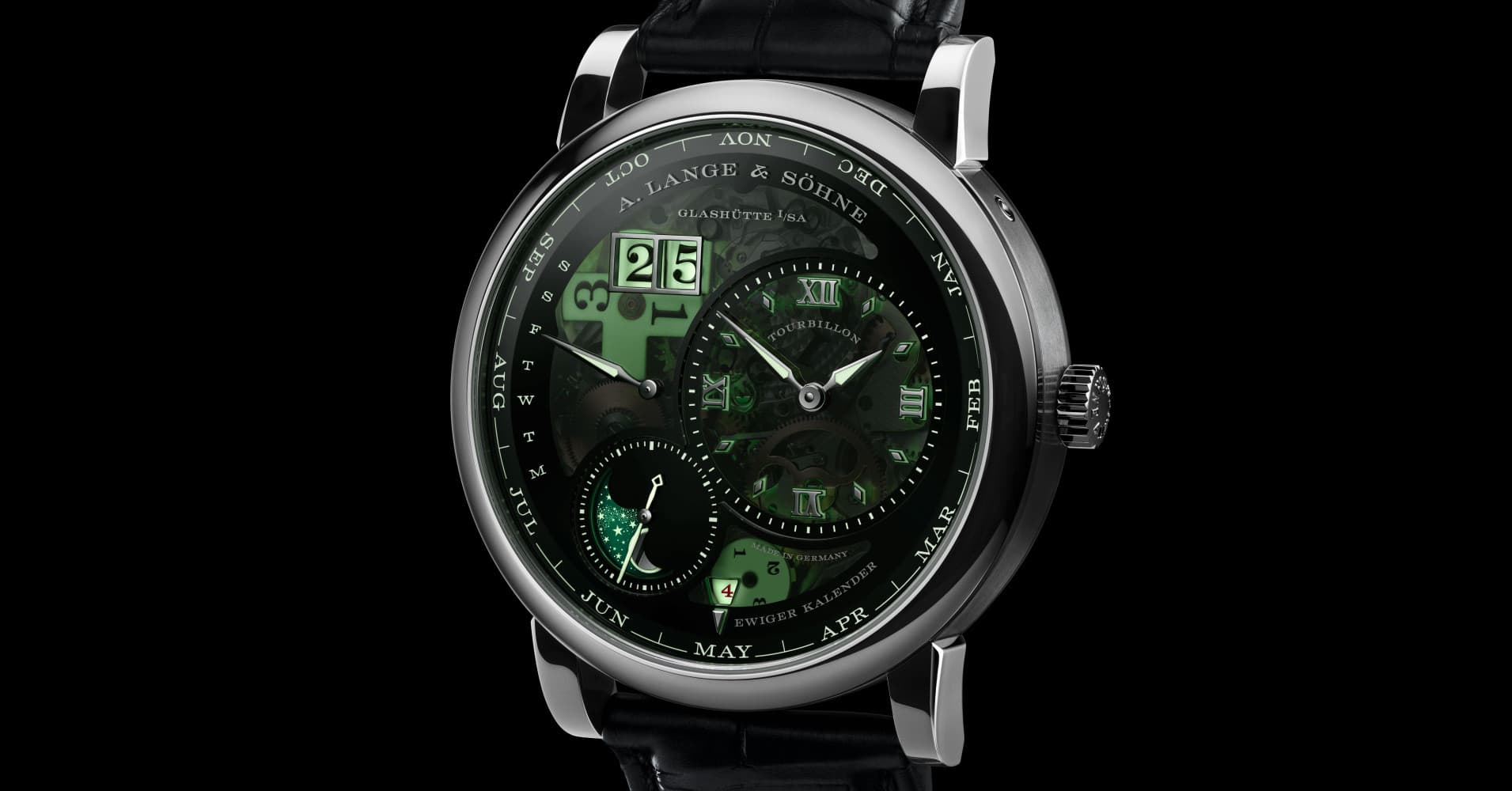 LANGE 1 TOURBILLON PERPETUAL CALENDAR “Lumen”: Asimetride İki Büyük Komplikasyon